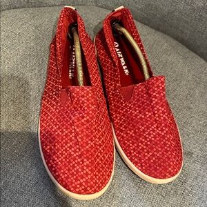 Airwalk Red Polka Dot Flats